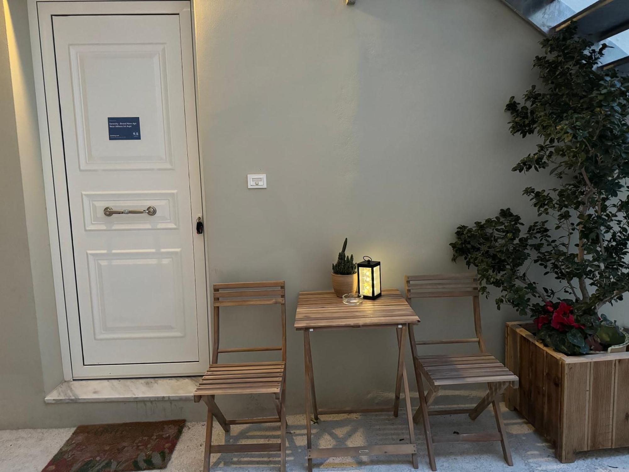 Serenity - Brand New Apt Near Athens Int Arpt Spáta 外观 照片